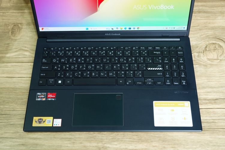 Asus Vivobook Go 15 Ryzen5-7520U Ram16 SSD512 จอ15.6 FHD OLED สเปคดีทำงานเก่ง ดีไซน์เรียบบาง พกพาสะดวก พร้อมใช้งานเพียง 10,990 .- รูปที่ 5