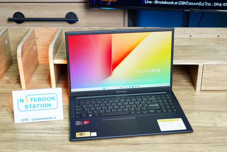 Asus Vivobook Go 15 Ryzen5-7520U Ram16 SSD512 จอ15.6 FHD OLED สเปคดีทำงานเก่ง ดีไซน์เรียบบาง พกพาสะดวก พร้อมใช้งานเพียง 10,990 .- รูปที่ 3