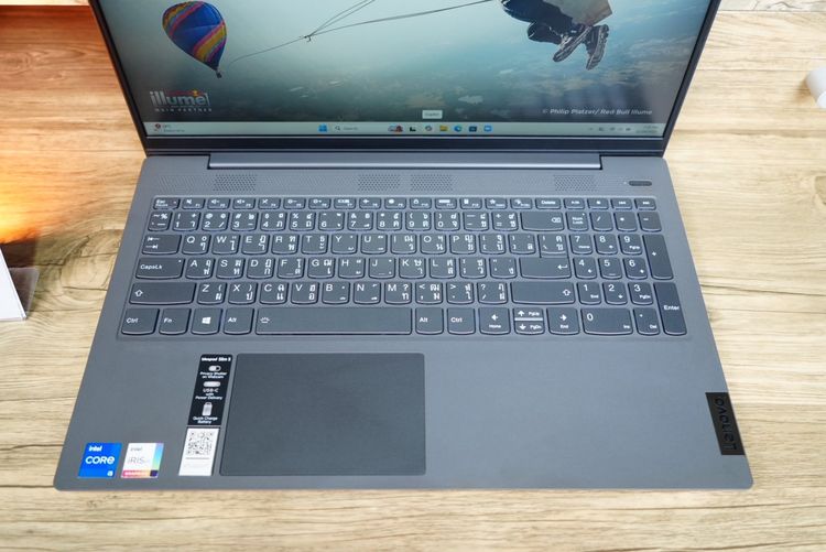 Lenovo IdeaPad 5 i5-1135G7 Ram8 SSD512 จอ15.6 FHD สเปคดี เหมาะกับการพกพา คีย์บอร์ดไฟ แป้นตัวเลขแยก ราคา 8,490 .- รูปที่ 5