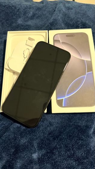 iPhone 16 Pro max 512 สีดำ (ราคาคุยกันได้) ฟลิ์มยังไม่ถอด แต่ไม่มีรอยอะไร นัดรับได้ รูปที่ 6