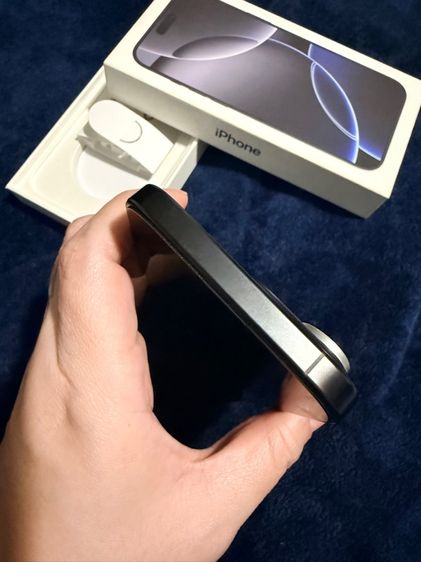 iPhone 16 Pro max 512 สีดำ (ราคาคุยกันได้) ฟลิ์มยังไม่ถอด แต่ไม่มีรอยอะไร นัดรับได้ รูปที่ 2