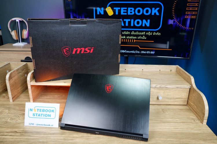 MSI GF63 Thin i5-10500H GTX1650Max-Q(4GB) Ram8 SSD512 จอ15.6 FHD IPS 144Hz สเปคเกมมิ่ง คีย์บอร์ดไฟสีแดง ขายเพียง 13,490.- รูปที่ 9