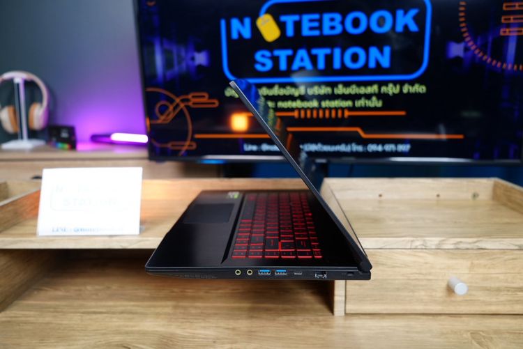 MSI GF63 Thin i5-10500H GTX1650Max-Q(4GB) Ram8 SSD512 จอ15.6 FHD IPS 144Hz สเปคเกมมิ่ง คีย์บอร์ดไฟสีแดง ขายเพียง 13,490.- รูปที่ 6