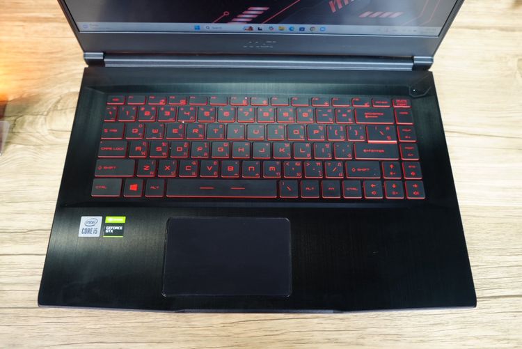 MSI GF63 Thin i5-10500H GTX1650Max-Q(4GB) Ram8 SSD512 จอ15.6 FHD IPS 144Hz สเปคเกมมิ่ง คีย์บอร์ดไฟสีแดง ขายเพียง 13,490.- รูปที่ 5