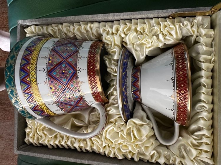 ชุุดเบญจรงค์ เป็นชุดดริปกาแฟ รูปที่ 2