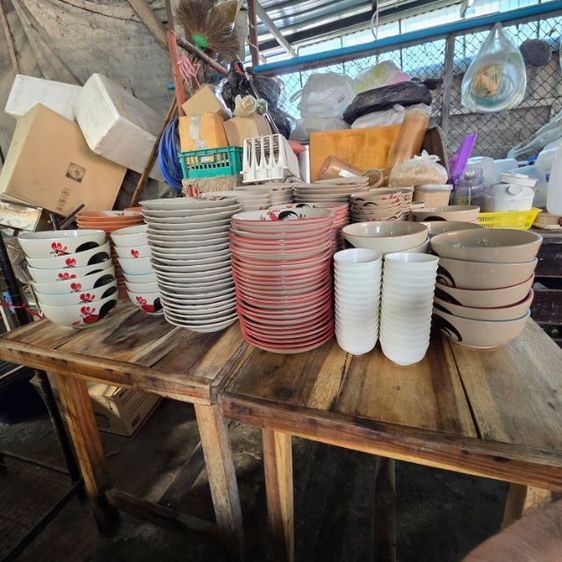 ขายจานชามเซรามิค มือ2  2,500 บาท รูปที่ 2