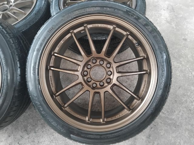 re30 ขอบ 17 5 รู 100 และ 5 รู 114 พร้อมยางปี 22