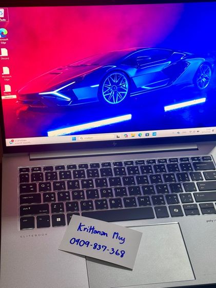 HP EliteBook 840 G11 ประกันศูนย์ยาว 21 เมษายน 2571 IntelCoreUltra5-135H Ram32 SSD512 