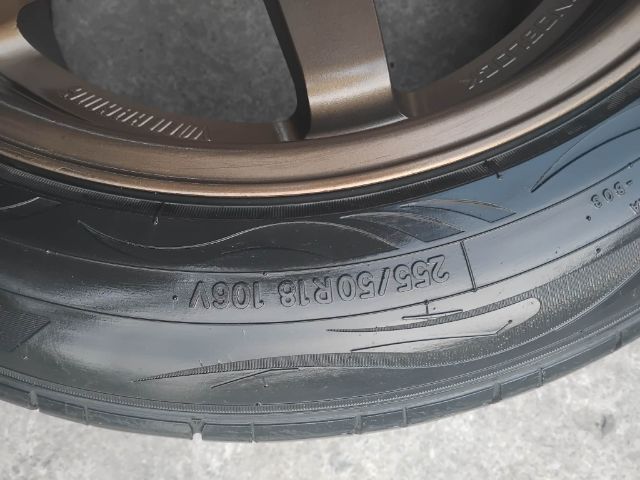 แม็ก te37 5 รู 114 พร้อมยาง Nitto ปี 20 รูปที่ 2