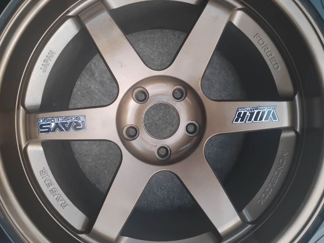 แม็ก te37 5 รู 114 พร้อมยาง Nitto ปี 20