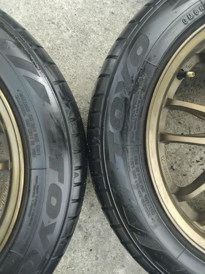 แม็ก re30 ขอบ 15 พร้อมยาง Toyo ปี 20 รูปที่ 2