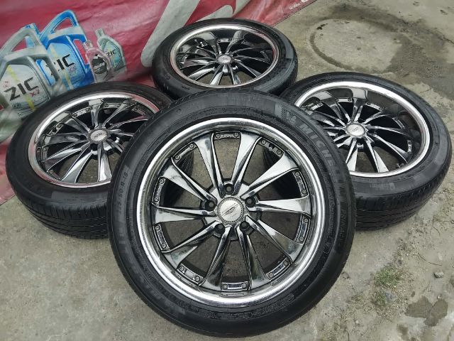 ล้อ naya ขอบ 18 5 รู 114 พร้อมยางมิชลินปี 21 รูปที่ 3