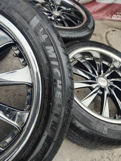 ล้อ naya ขอบ 18 5 รู 114 พร้อมยางมิชลินปี 21 รูปที่ 4