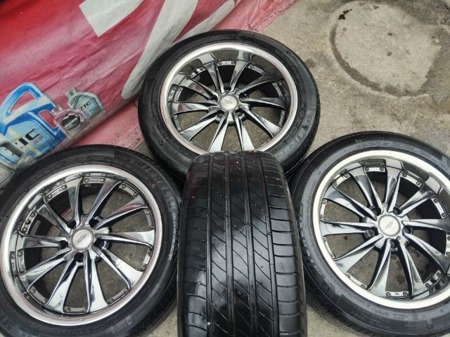 ล้อ naya ขอบ 18 5 รู 114 พร้อมยางมิชลินปี 21 รูปที่ 2