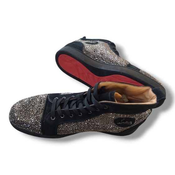  รองเท้าผ้าใบหุ้มข้อสูง Christian Louboutin รุ่น Louis Strass  48 31cm. รูปที่ 3