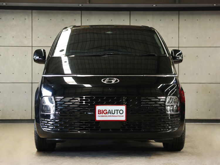 Hyundai Staria 2021 2.2 SEL Van ดีเซล ไม่ติดแก๊ส เกียร์อัตโนมัติ ดำ รูปที่ 4