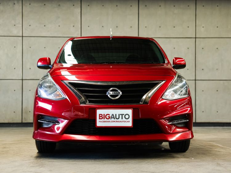 Nissan Almera 2019 1.2 E Sportech Sedan เบนซิน ไม่ติดแก๊ส เกียร์อัตโนมัติ แดง รูปที่ 3