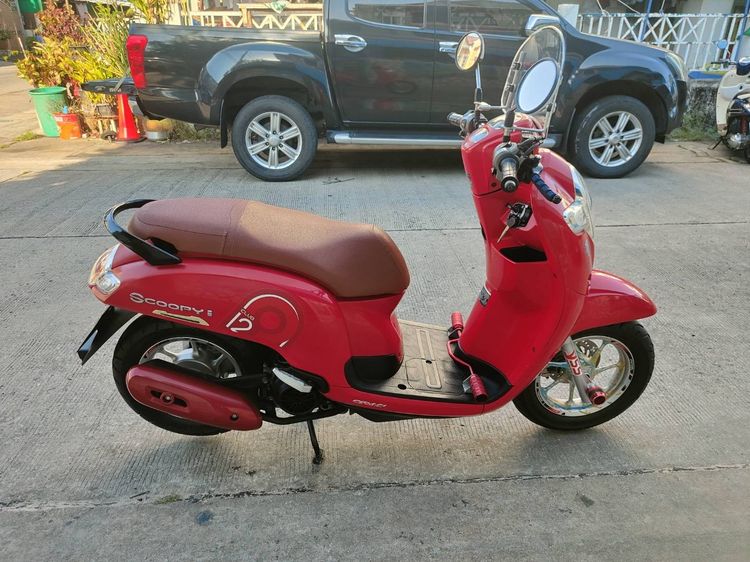 🛵ยังไงก็ขาย SCOOPY-i ปี61 เครื่องดี สีสวย สตาร์ทมือ เล่มชุดโอนครบ+เปลี่ยนถ่ายน้ำมันเครื่องฟรี ส่งฟรี30 ก.ม รูปที่ 3