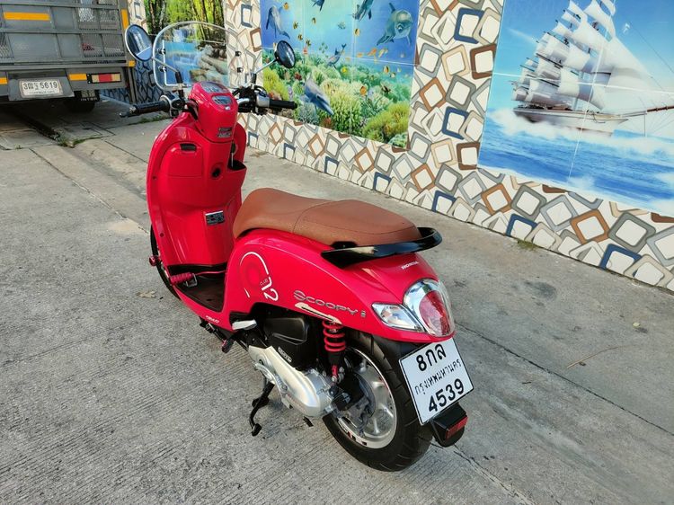 🛵ยังไงก็ขาย SCOOPY-i ปี61 เครื่องดี สีสวย สตาร์ทมือ เล่มชุดโอนครบ+เปลี่ยนถ่ายน้ำมันเครื่องฟรี ส่งฟรี30 ก.ม รูปที่ 6