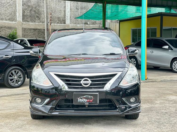 Nissan Almera 2015 1.2 VL Sedan เบนซิน ไม่ติดแก๊ส เกียร์อัตโนมัติ ดำ รูปที่ 2