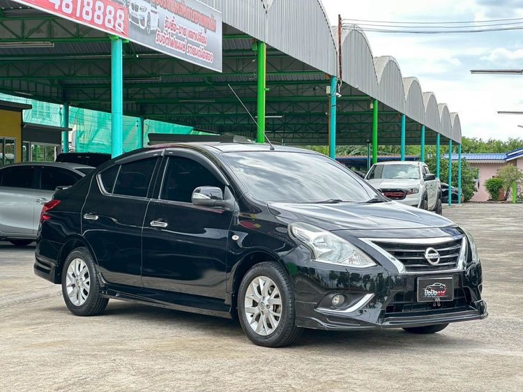 รถ Nissan Almera 1.2 VL สี ดำ