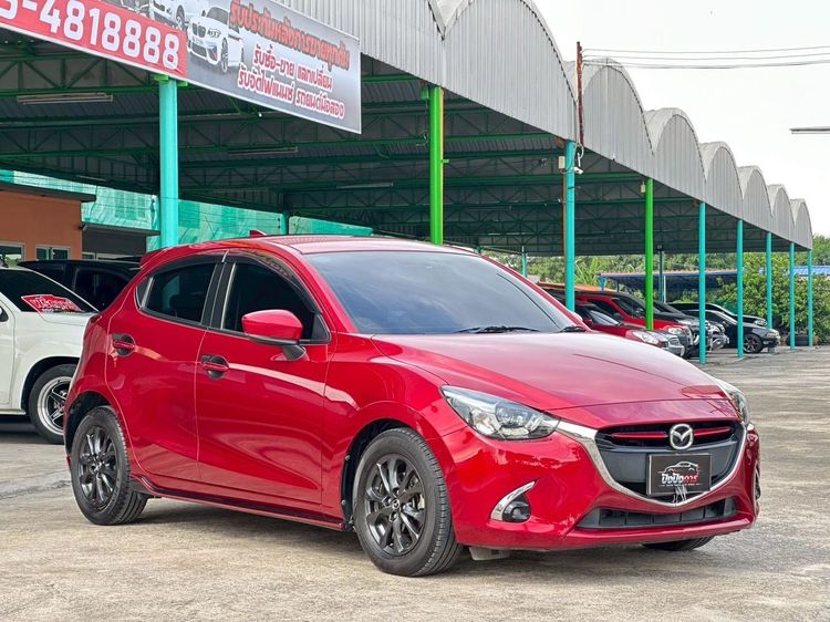 Mazda Mazda 2 2019 1.3 Sports High Plus Sedan เบนซิน ไม่ติดแก๊ส เกียร์อัตโนมัติ แดง