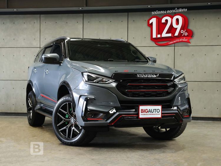 Isuzu MU-X 2023 3.0 Phantom Collection Ultimate Utility-car ดีเซล ไม่ติดแก๊ส เกียร์อัตโนมัติ เทา