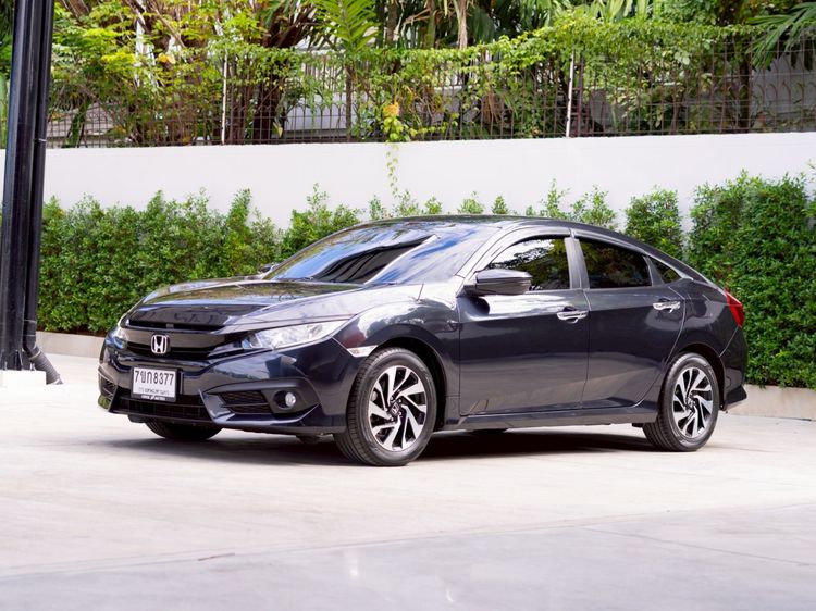 Honda Civic 2017 1.8 EL i-VTEC Sedan เบนซิน ไม่ติดแก๊ส เกียร์อัตโนมัติ ดำ รูปที่ 3