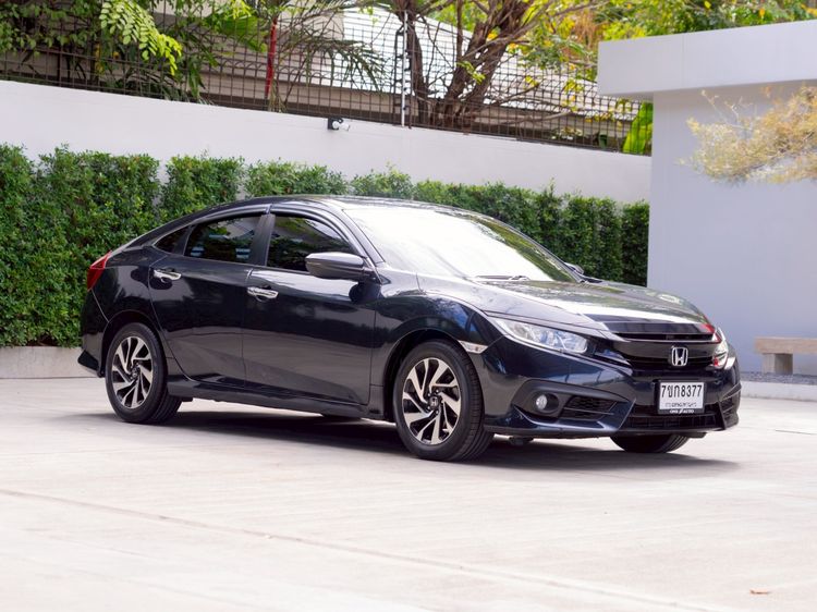 Honda Civic 2017 1.8 EL i-VTEC Sedan เบนซิน ไม่ติดแก๊ส เกียร์อัตโนมัติ ดำ