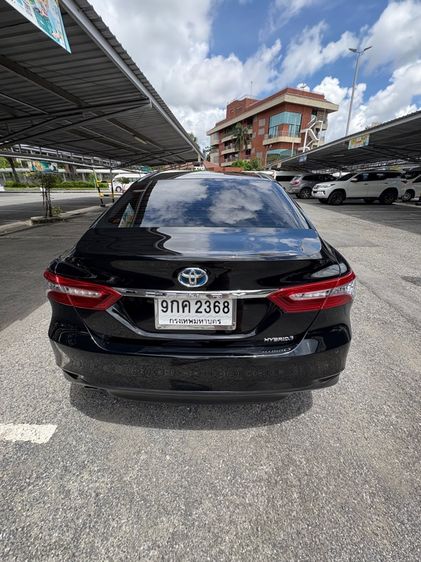 Toyota Camry 2019 2.5 Hybrid Sedan ไฮบริด ไม่ติดแก๊ส เกียร์อัตโนมัติ ดำ รูปที่ 4