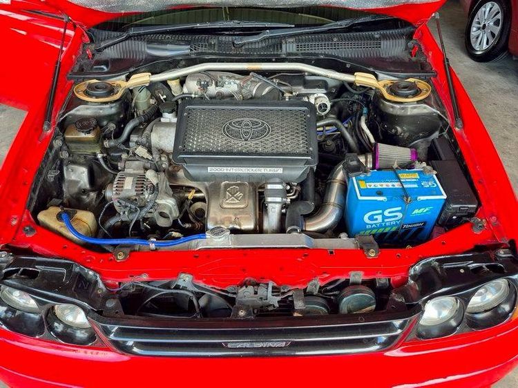 Toyota Corona 1993 2.0 Sedan เบนซิน ไม่ติดแก๊ส เกียร์ธรรมดา แดง รูปที่ 3