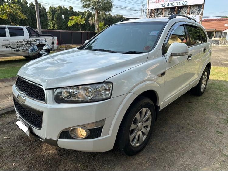รถ Chevrolet Captiva 2.0 LTZ 2WD สี ขาว