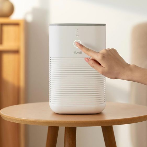 เครื่องฟอก Levoit เล็กพลังแรง 15 ตรม. HEPA คู่ ฟอก PM2.5 ห้องนอน-รถ-บ้าน สะอาดลมหายใจสบาย
