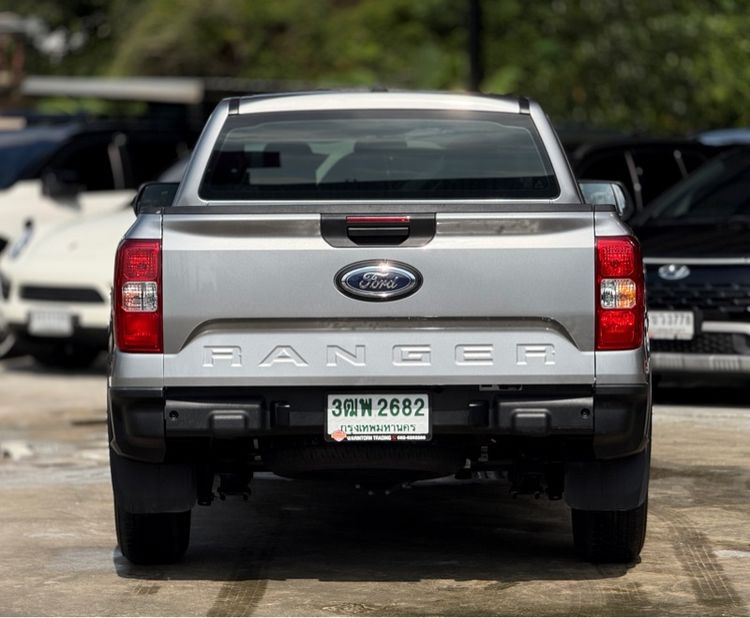 Ford Ranger 2022 2.0 Turbo XL Pickup ดีเซล ไม่ติดแก๊ส เกียร์ธรรมดา เทา รูปที่ 4