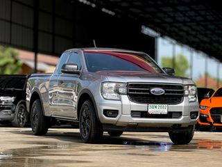 Ford ranger ตัวเตี้ย สีเทา แคปเปิดได้ เกียร์ธรรมดา