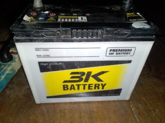 แบตเตอร์รี่แห้ง 12Volt ซื้อมามือหนึ่ง ขายเพราะขายรถเก๋งไปแล้ว รูปที่ 5