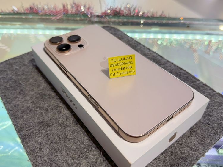 iPhone 16 Pro Max 512GB สภาพสวย(จอมีรอยข่วน) เครื่องไทย ครบกล่อง รูปที่ 3