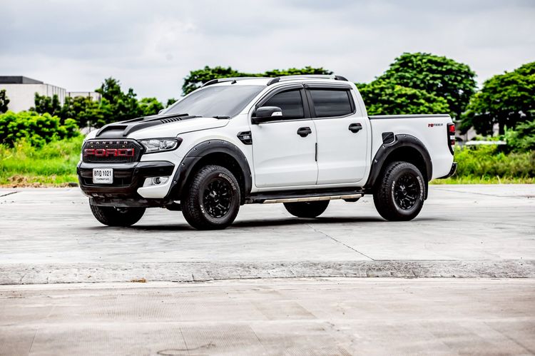 Ford Ranger 2019 2.2 XLT Pickup ดีเซล เกียร์อัตโนมัติ ขาว รูปที่ 2