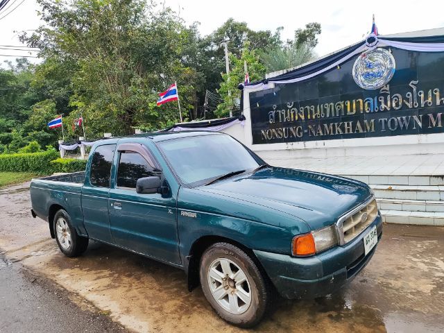 Ford Ranger 2000 2.5 XL Pickup ดีเซล ไม่ติดแก๊ส เกียร์ธรรมดา เขียว รูปที่ 2