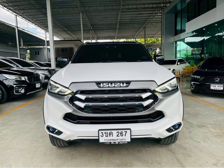Isuzu MU-X 2022 3.0 Ultimate AT 2WD Utility-car ดีเซล ไม่ติดแก๊ส เกียร์อัตโนมัติ ขาว รูปที่ 2