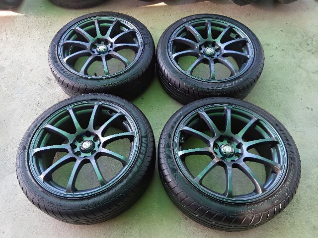 ล้อADVAN Rs ขอบ17เก๋ง4รู100-114 พร้อมยาง รูปที่ 6