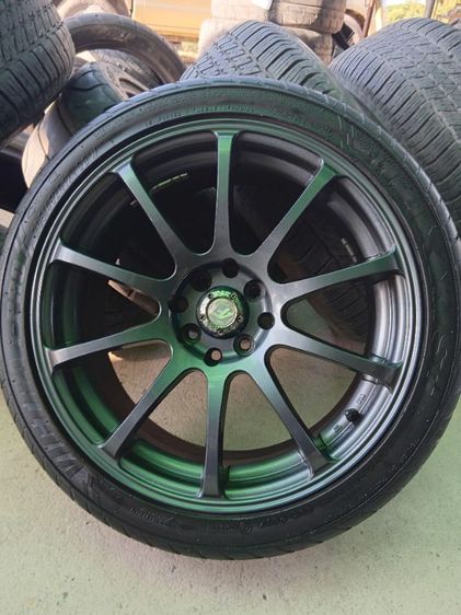 ล้อADVAN Rs ขอบ17เก๋ง4รู100-114 พร้อมยาง รูปที่ 16