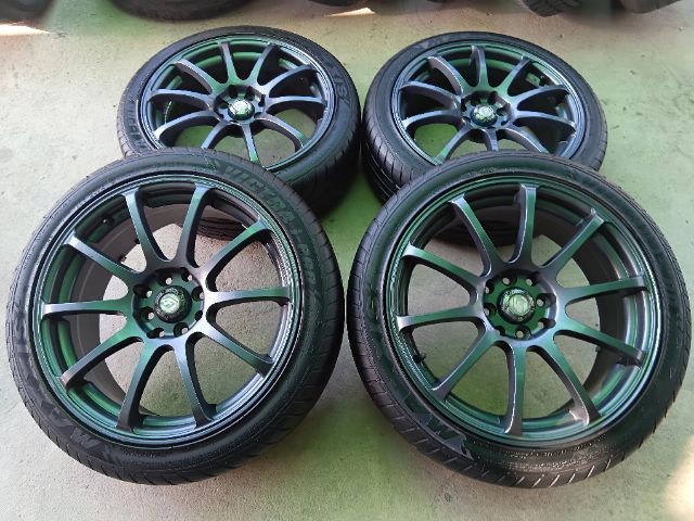 ล้อADVAN Rs ขอบ17เก๋ง4รู100-114 พร้อมยาง รูปที่ 17