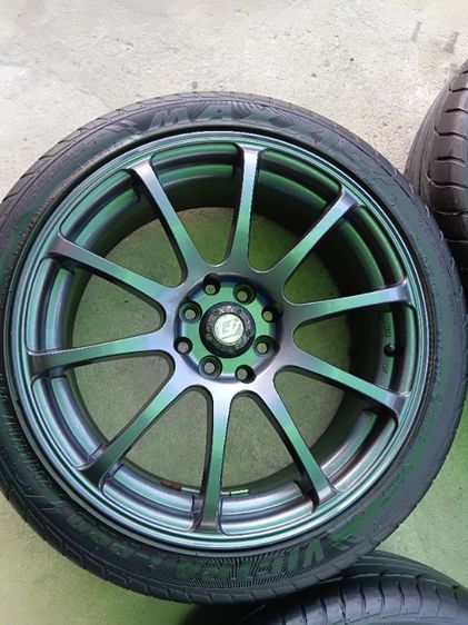 ล้อADVAN Rs ขอบ17เก๋ง4รู100-114 พร้อมยาง รูปที่ 3