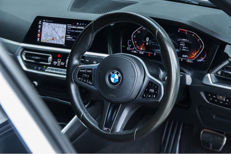 BMW Series 3 2020 320d Sedan ดีเซล ไม่ติดแก๊ส เกียร์อัตโนมัติ ขาว รูปที่ 4