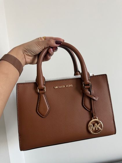 หญิง น้ำตาล หนังแท้ กระเป๋า michael kors