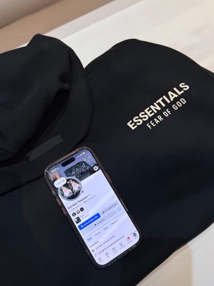 essentials hoodie fw24 sizeL