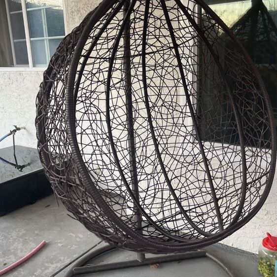 เก้าอี้ตกแต่งสวนหรือคาเฟ่ eggchair