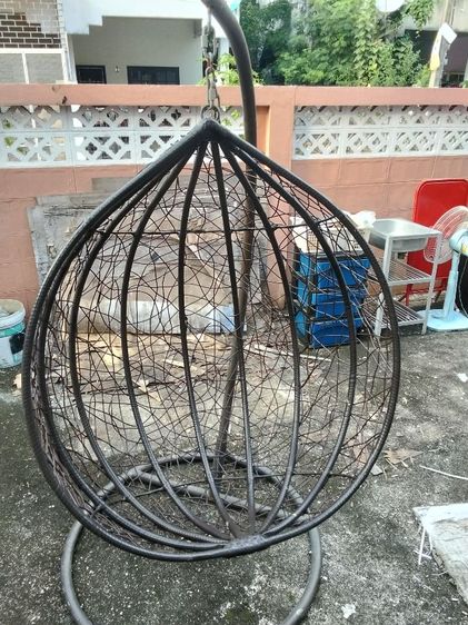 เก้าอี้ตกแต่งสวนหรือคาเฟ่ eggchair รูปที่ 3