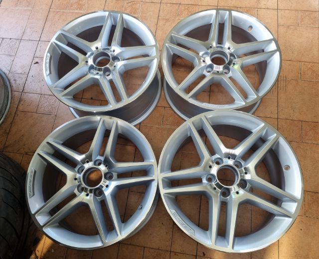 ล้อแท้ 17" amg w204 ลาย 5 ก้านคู่